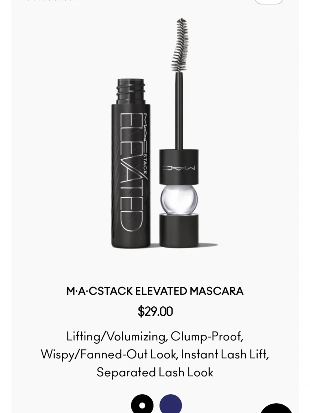 MAC Cosmetics Stack Elevated Mascara — Black